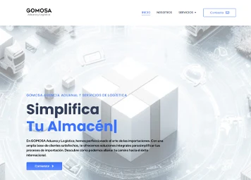 Sitio Gomosa — agencia aduanal y logística